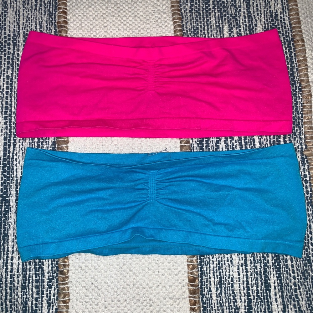NWOT Aeropostale two Bandeau tops M/L